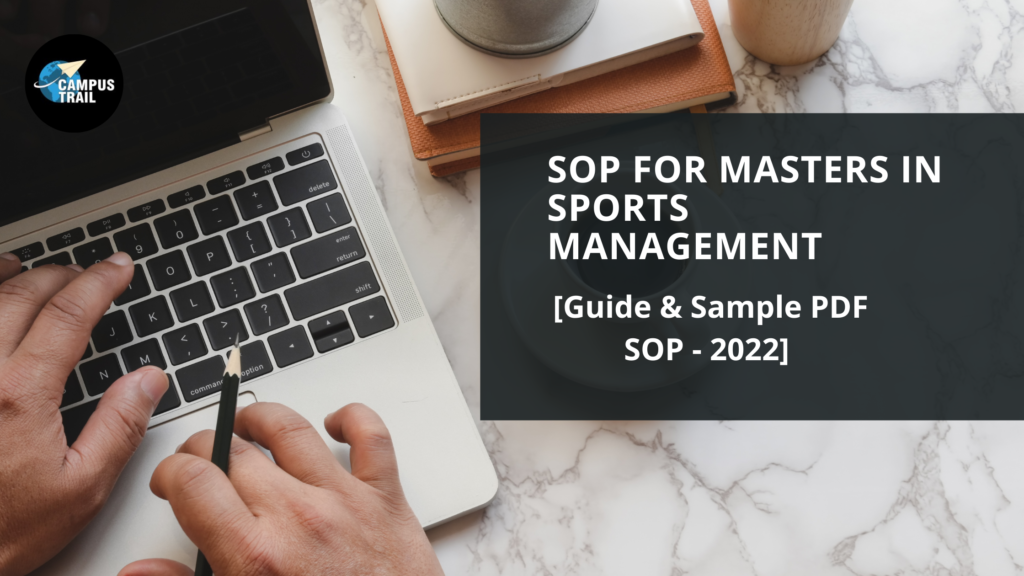 SOP for Masters in Sports Management [Free Sample SOP – 2022]