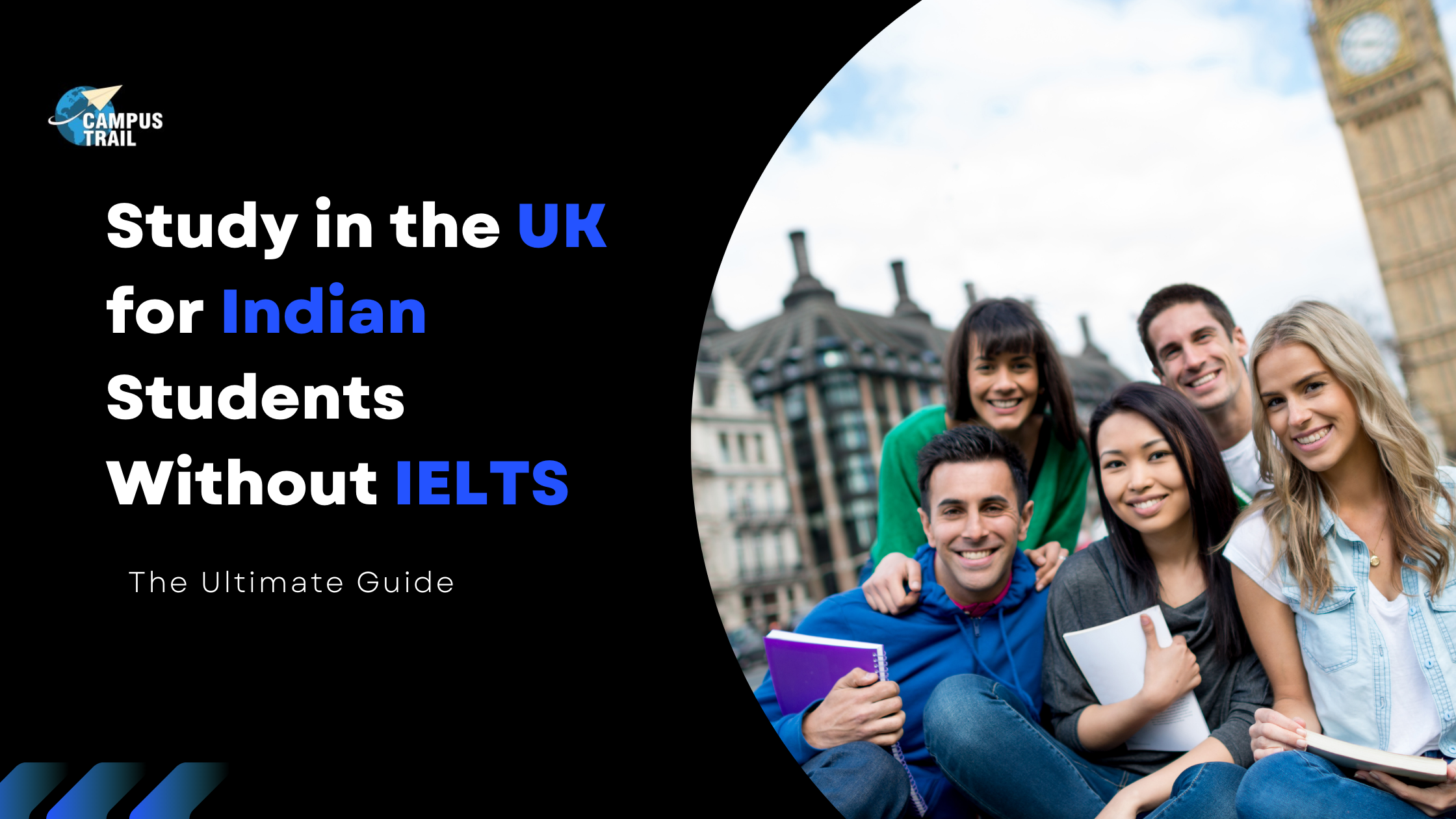 You are currently viewing Study in the UK for Indian Students Without IELTS: The Ultimate Guide