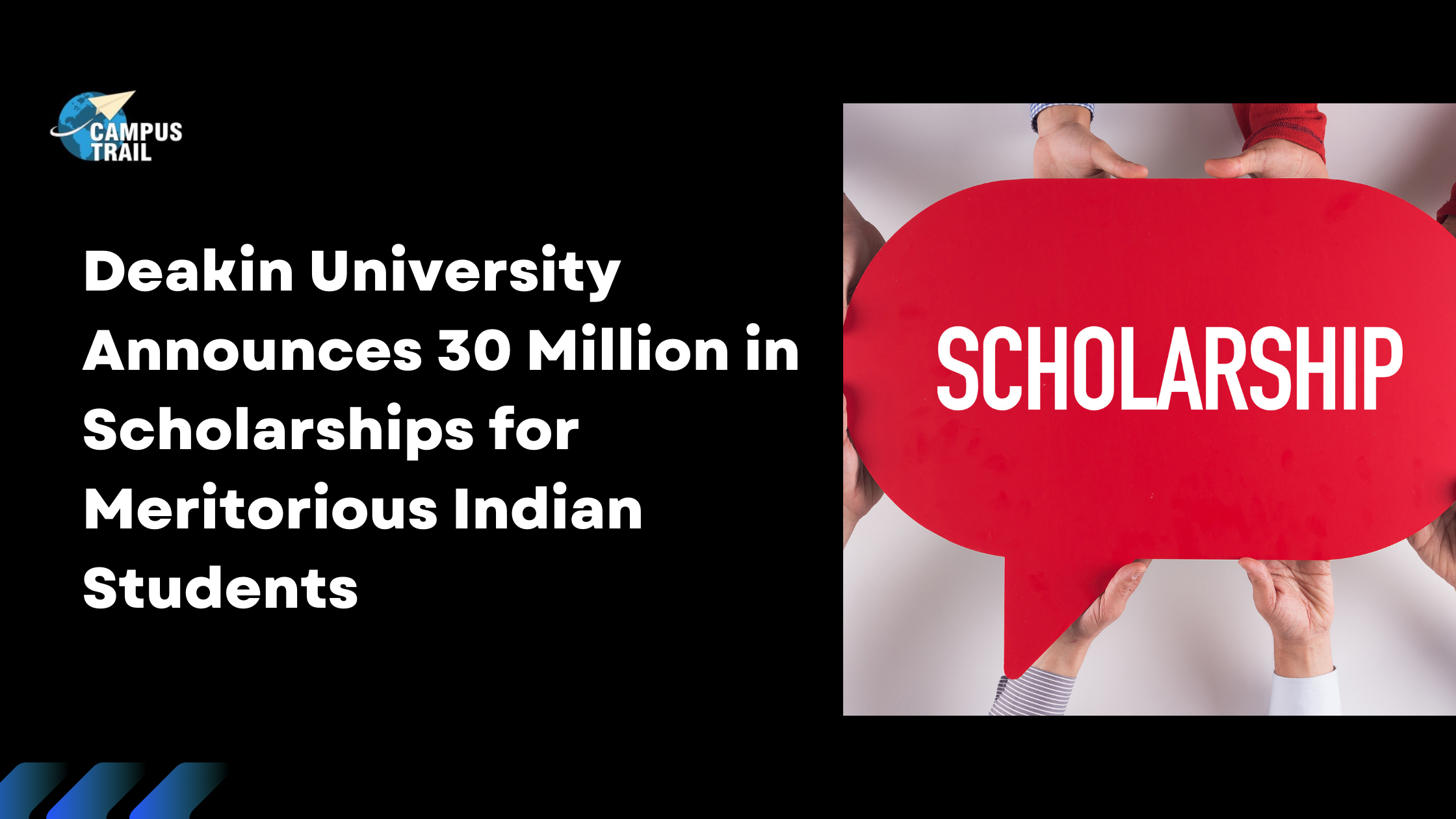 Deakin University Announces 30 Million in Scholarships